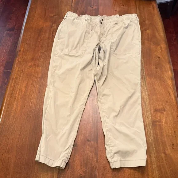 Duluth Trading Men’s Joggers Bundle (3 Pair) Size 46x30 Khaki & Gray - Picture 4 of 5